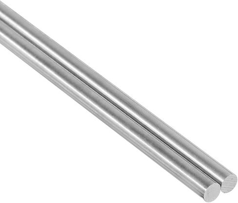 Glarks 6Pcs 3mm x 300mm Aluminum Straight Metal Round Shaft Rod Bar for DIY RC Model Car, RC Helicopter Airplane, Model Ship (3mmx300) in Saudi Arabia