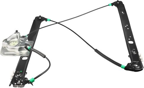 NPAUTO Front Driver Side Power Window Regulator Without Motor fit for BMW X5 E53 Sport Utility 2000 2001 2002 2003 2004 2005 2006, Left, 740-488 in Saudi Arabia