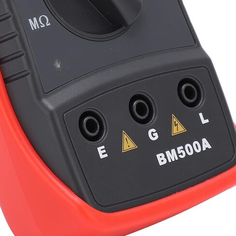Kadimendium BM500A 1000V رقمي متعدد LCD اختبار المقاومة الرقمية العزل المقاومة متر Megohm متر الكهربائية اختبار لكابلات المحرك in Saudi Arabia