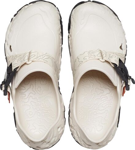 Crocs Unisex All-Terrain Atlas, Slip On Sneakers with Buckle Strap Clog, White, Numeric_12 US Men in Saudi Arabia