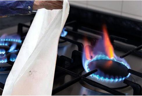 Fire Blanket Emergency for Kitchen and Home - 40" x 40" Fire Blankets Suppression Fire Retardant Blankets for House Fireproof Blanket for Fireplace Outdoor Grill Stove School (2PACK) in Saudi Arabia