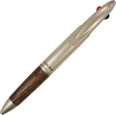 三菱鉛筆 Mitsubishi Pencil MSXE310050722 Pure Malt, Multi-Functional Pen, 2 & 1, Dark Brown in Saudi Arabia