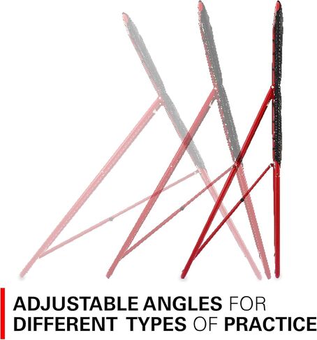 Rukket 4x8ft Lacrosse Rebounder Pitchback Training Screen | Practice Catching, Throwing, and Shooting with Rain Protection Screen in Kuwait