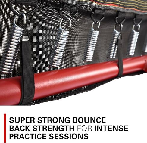 Rukket 4x8ft Lacrosse Rebounder Pitchback Training Screen | Practice Catching, Throwing, and Shooting with Rain Protection Screen in Kuwait