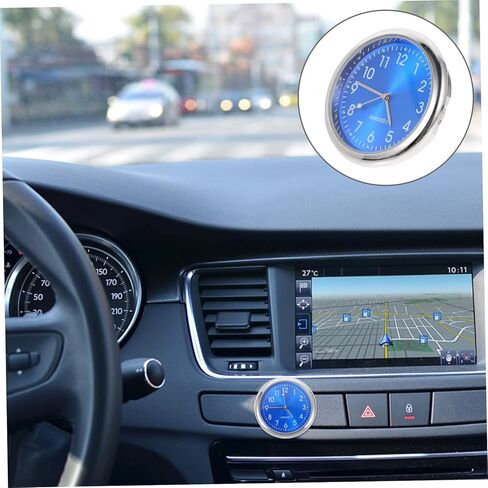 Homoyoyo 1 قطعة ساعة السيارة الرقمية لوحة القيادة على مدار الساعة لشاحنة لوحة القيادة سيارة ساعة لوحة القيادة الأزرق ساعة مضيئة ساعة سيارة صغيرة على مدار الساعة الرقمية الساعات السيارات على مدار الساعة لوحة القيادة سيارة لوحة القيادة على مدار الساعة متر in Kuwait