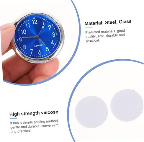 Homoyoyo 1 قطعة ساعة السيارة الرقمية لوحة القيادة على مدار الساعة لشاحنة لوحة القيادة سيارة ساعة لوحة القيادة الأزرق ساعة مضيئة ساعة سيارة صغيرة على مدار الساعة الرقمية الساعات السيارات على مدار الساعة لوحة القيادة سيارة لوحة القيادة على مدار الساعة متر in Kuwait