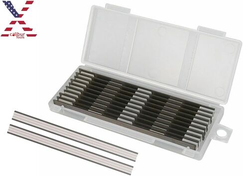 Fits Black & Decker 7696, 7698, 7698K Planer Blades, 3-1/4" HSS Jointer Knives, Made by Xcalibur Tooling - Pack of 10 in Saudi Arabia