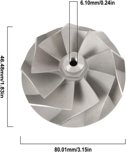 Sineside متوافق مع عجلة ضاغط توربو GTP38 ومجموعة إعادة بناء مطورة 1994-2003 7.3L ديزل 446579-0001 170293 F81Z-6K682-BARM 817-1004-002F in Kuwait