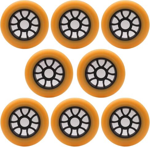 Z-FIRST 8 عبوات 110 مم عجلات تزلج دوارة مضمنة 85A بديل ممتاز للعجلات الدوارة in Kuwait