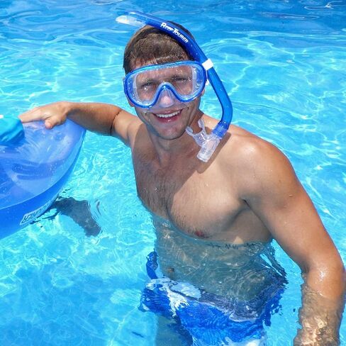 REEF TOURER Reef Tourer Single-Window Mask & Snorkel Combo Set in Kuwait