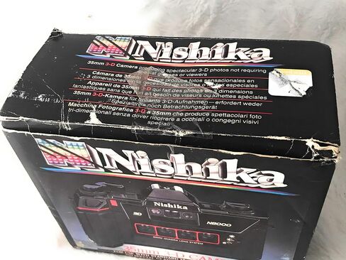 Nishika N8000 35mm 3-D Camera Quadra Lens System by NISHIKA 3D in Saudi Arabia