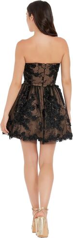 Dress the Population Women's Sasha Fit and Flare Mini Dress in Saudi Arabia