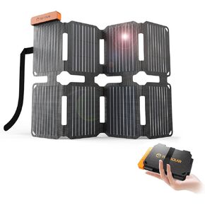 FlexSolar 60W Portable Solar Panels Chargers with PD3.0 USB-C,QC3.0 USB-A and DC Outputs Foldable IP67 Waterproof Power Emergency Camping for Small Power Station Generator,Phones, Power Banks, Tablets in Saudi Arabia