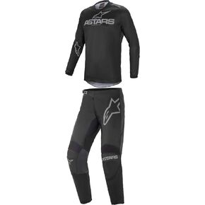 Alpinestars Fluid Pant and Jersey Combo (Black/Dark Grey, 28/M) in Saudi Arabia