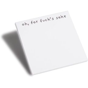 Funny Sticky Note What The F*ck Sticky Notepad, Oh, for Fuck's Sake Novelty Notepads, Funny Sassy Rude Desk Accessory Gifts for Friends, Co-Workers, Boss (3 PCs) in Saudi Arabia