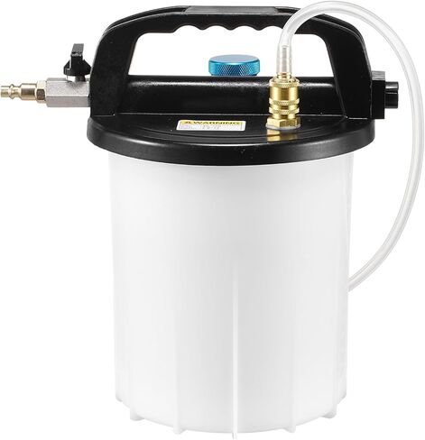 VEVOR Brake Bleeder Kit, 3L Brake Fluid Extractor with 1L Siphon Refilling Bottle & 13 Hose Connectors, Complete Brake Fluid Bleeder Kit with Extended Silicone Hose & Handle, Fit for Most Vehicles in Saudi Arabia