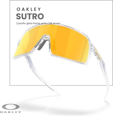 Oakley Sutro OO9406 Rectangle Sunglasses for Men + BUNDLE Leash + BUNDLE with Designer iWear Eyewear Kit in Kuwait