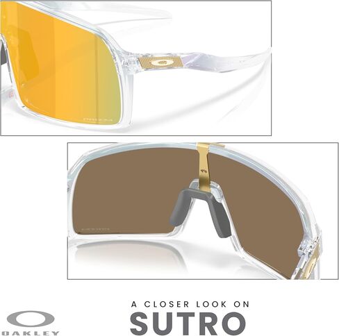 Oakley Sutro OO9406 Rectangle Sunglasses for Men + BUNDLE Leash + BUNDLE with Designer iWear Eyewear Kit in Kuwait