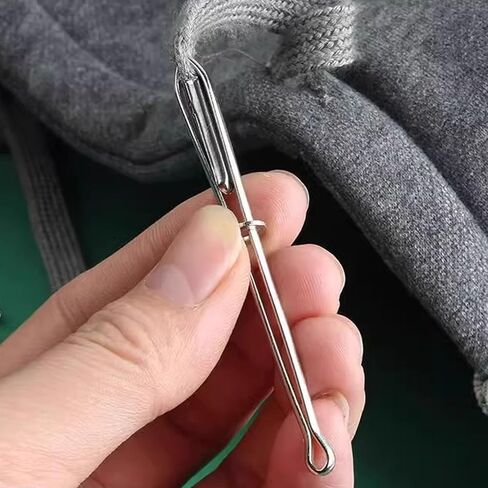 Elastic Band Threading Tool for Sewing, DIY Elastic Waistband Insertion Clip, Pants Belt Insertion Tool for Easy Threading in Saudi Arabia