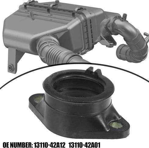 Motoforti 13110-42A12 13110-42A01 Carburetor Manifold Boots Adapter for Suzuki DR200 DR200SE 1995-2013 in Saudi Arabia