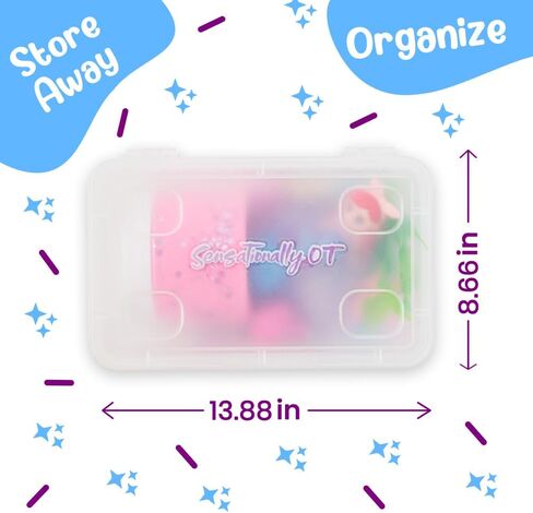 مجموعة العجين الحسية الصغيرة على شكل حورية البحر - هدية مثالية للعطلات لمحبي المحيط الصغير in Kuwait