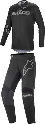 Alpinestars Fluid Pant and Jersey Combo (Black/Dark Grey, 28/M) in Saudi Arabia