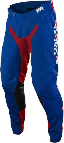 بنطلون Troy Lee Designs 2020 SE Pro - جريء (36) (أزرق / أحمر) in Saudi Arabia