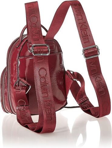 Calvin Klein Astatine Micro Mini Backpack, Brown/Khaki/Black Logo in Saudi Arabia