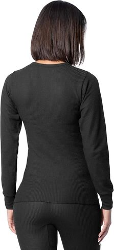 Indera Women's Warmwear Traditional Thermal Underwear Top, Pansy Pink, X-Large in Kuwait