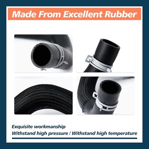 55111395AE 55111394AC Radiator Coolant Hose Replacement for Jeep Wrangler 2012-2017 for Wrangler JK 2018 Upper and Lower Cooling Outlet Pipe in Saudi Arabia