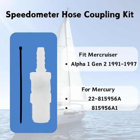 Boat Marine 815956A1 Speedometer Coupling Connector Repair Kit for Mercruiser Alpha 1 One Gen 2 Stern Drive Motor in Saudi Arabia