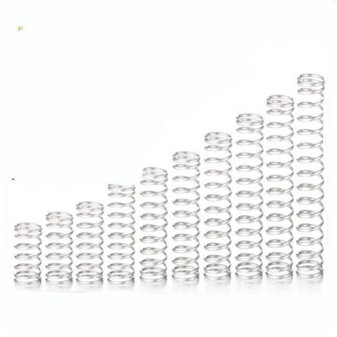 Cgshop-Compressed Spring 0.2mm Compression Spring Outer Diameter 2mm 3mm 4mm Stainless Steel Compression Spring, 20pcs, Good Elasticity and More Durable(30mm,3mm) in Saudi Arabia