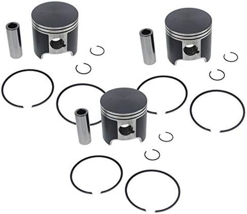 2002 2003 2004 fits Yamaha SX Viper 700 SXV700 Piston Kit x3 Teflon Coated in Saudi Arabia