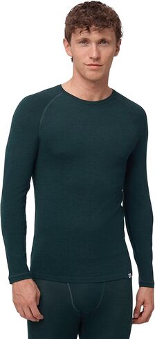 Danish Endurance Merino Wool Long Sleeve Base Layer Shirt for Men, Thermal Shirt in Saudi Arabia