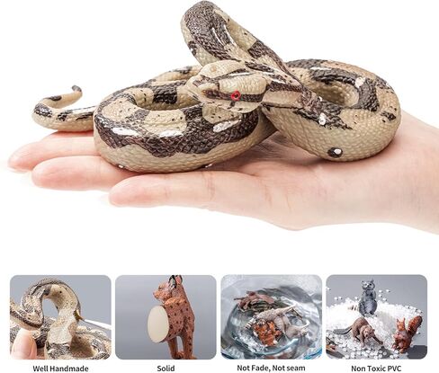 6PCS Spiders Figurines Animal Toys, Prank Toy for Kids, Safari Animal Toys for Toddlers, Educational Preschool Toy Birthday Gift for Boys Girls, and Kids in Kuwait