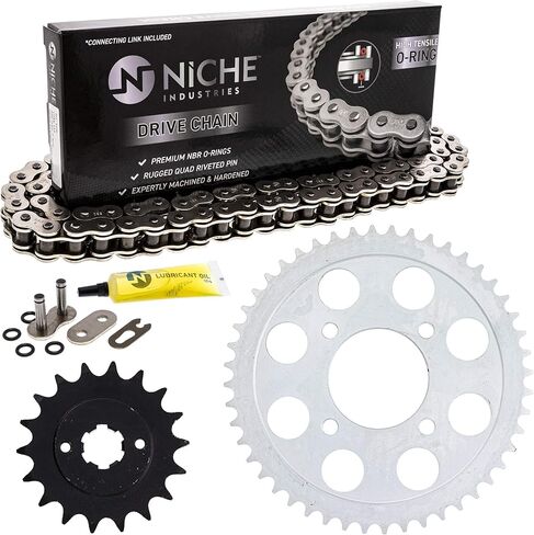 NICHE Drive Sprocket Chain Combo for Honda CB750K Front 18 Rear 48 Tooth 530VM-X X-Ring 104 Links in Saudi Arabia
