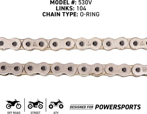 NICHE Drive Sprocket Chain Combo for Honda CB750K Front 18 Rear 48 Tooth 530VM-X X-Ring 104 Links in Saudi Arabia