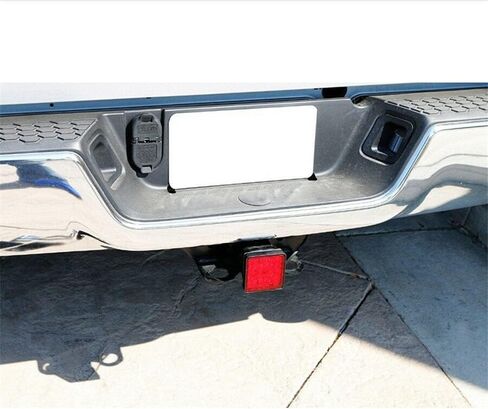 Red 15 LED 2 inch Trailer Truck Hitch Tow Haul Receiver Cover Brake Light with Pin 12V in Saudi Arabia