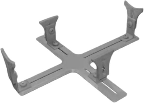 Model Airplane Painting Stand Auxiliary Tool Easy to Assemble Professional Model Building Berth Jig for Spray Work Collectors, Gray in Saudi Arabia