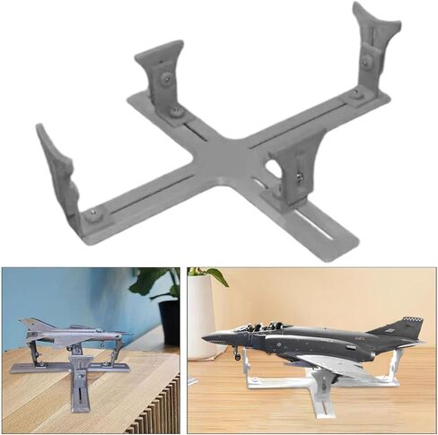Model Airplane Painting Stand Auxiliary Tool Easy to Assemble Professional Model Building Berth Jig for Spray Work Collectors, Gray in Saudi Arabia
