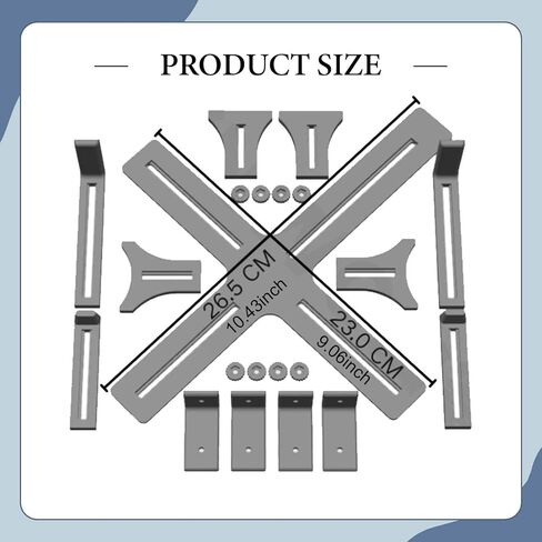 Model Airplane Painting Stand Auxiliary Tool Easy to Assemble Professional Model Building Berth Jig for Spray Work Collectors, Gray in Saudi Arabia