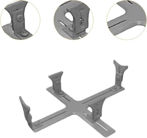 Model Airplane Painting Stand Auxiliary Tool Easy to Assemble Professional Model Building Berth Jig for Spray Work Collectors, Gray in Saudi Arabia