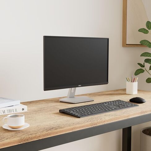 Dell S2421H 24 Inch Full HD (1920x1080) Monitor, 75Hz, IPS, 4ms, AMD FreeSync, Built-in Speakers, Ultrathin Bezel, 2X HDMI,VESA, Silver in Saudi Arabia