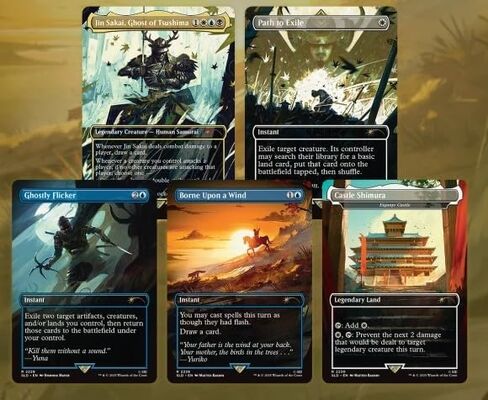 Magic the Gathering Secret Lair x Ghost of Tsushima (Foil) in Saudi Arabia