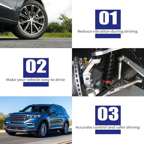 Lower Steering Shaft Steering Column With U Joint Compatible With FORD EXPLORER FLEX POLICE SUV SSV PLUG-IN HYBRID with LINCOLN MKT Replace 425338 AA8Z3B676A BB5Z3B676A BB5Z3B676B in Saudi Arabia
