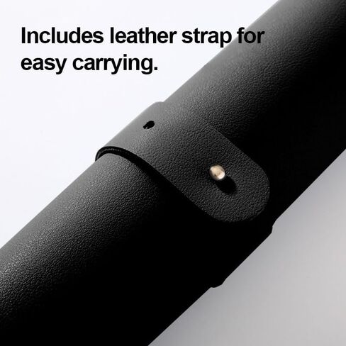 Dual Sided Leather Desk Mat, Non-Slip PU Leather Large Mouse Pad, Waterproof Desk Mat for Home Office and Decor(23.6" x 11.8" Black) in Saudi Arabia