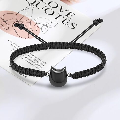 zeqingjw Paw Print Urn Bracelet for Pets Ashes Stainless Steel Dog Cat Cremation Bangle Locket Memorial Ashes Holder Keepsake Jewelry for Men Women in Saudi Arabia