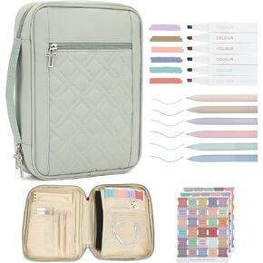 Bible Cover Case for Women, Large Bible Bag Quilted Bible Carrying Case for Girls, Christian Gifts for Women in Saudi Arabia
