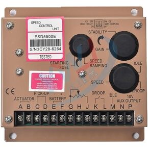 ESD5500E يستبدل أجزاء مجموعة المولدات ووحدة التحكم في سرعة المحرك ووحدة تحكم الحاكم ومنظم جهد المولد in Kuwait