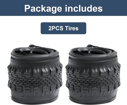 YUNSCM 2-PCS 16" Bike Tires 16x1.75/47-305 60TPI and 16" Bike Tubes Schrader Valve Compatible with 16x1.5 16 x 1.75 16x1.90 Bike Bicycle Tires and Tubes (YN-1151) in Saudi Arabia